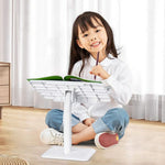 Upgraded Children Reading Book Holder Stand Telescopic Adjustable Angle Desktop Floor ABS Reading Rack