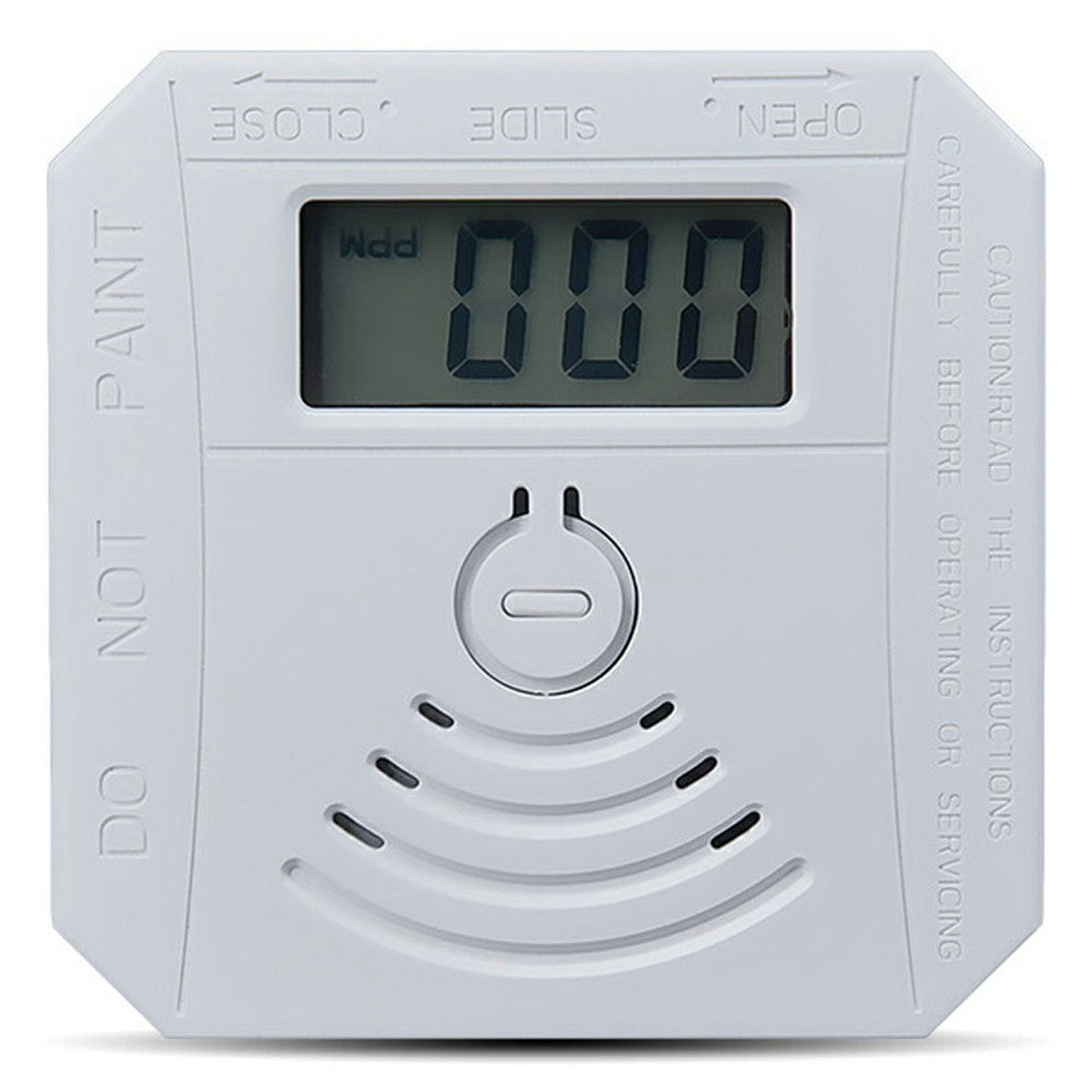 Mini Carbon Monoxide Detector with LCD Display Home Safety CO Alarm Sensor