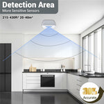 Mini Carbon Monoxide Detector with LCD Display Home Safety CO Alarm Sensor