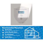 Carbon Monoxide Detector Home CO Alarm Digital Display 85dB Alert High Precision Sensor
