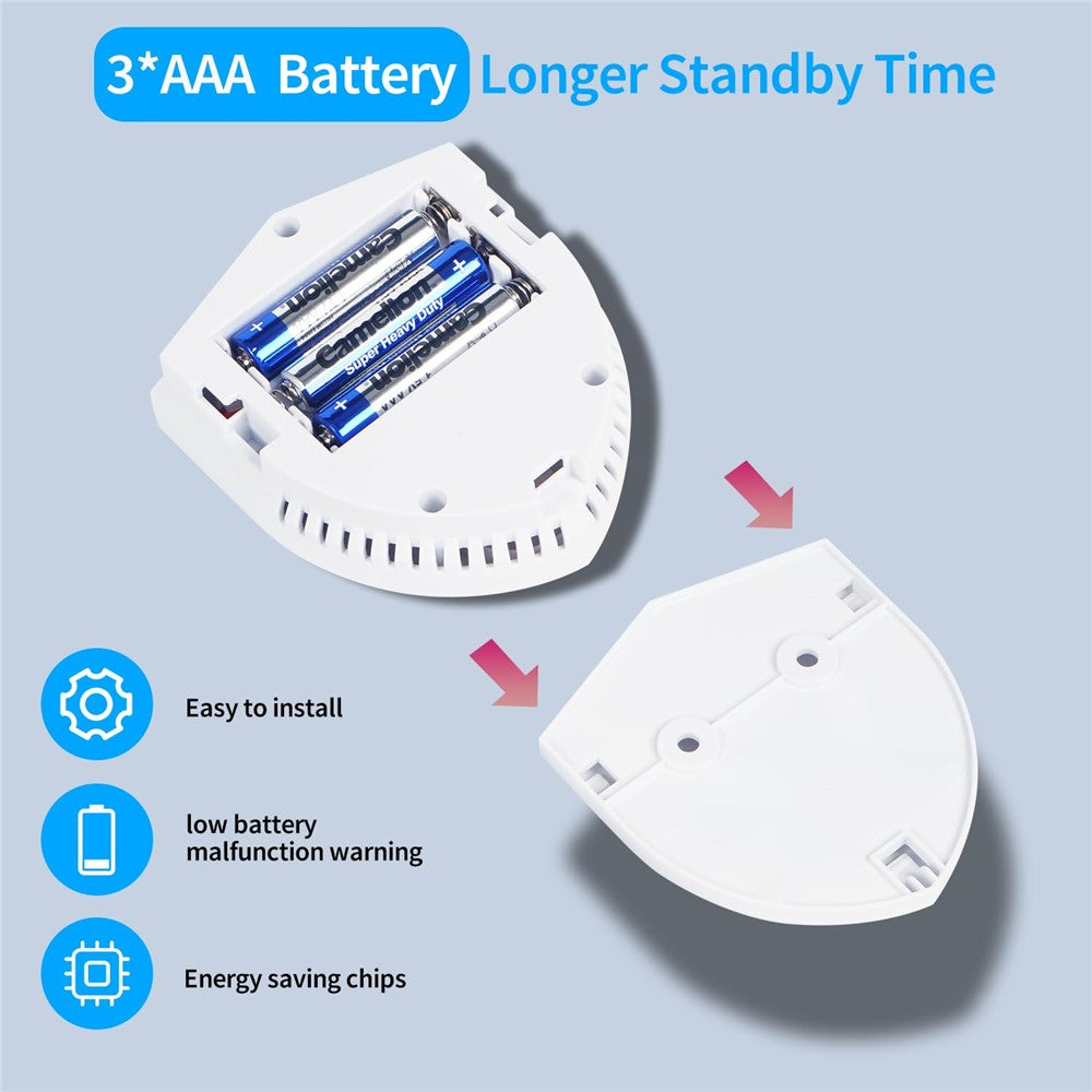 Carbon Monoxide Detector Home CO Alarm Digital Display 85dB Alert High Precision Sensor