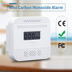 Carbon Monoxide Detector with LCD Display Battery Powered Home CO Alarm Sensor