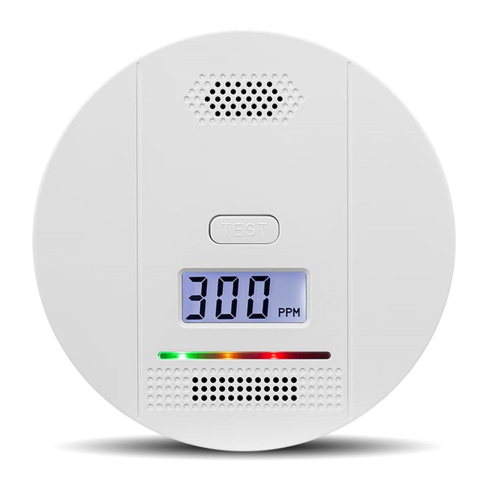 LCD Display Carbon Monoxide Alarm Detector Home Security Portable CO Sensor