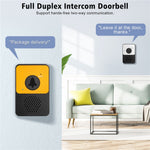 D30 Wireless Voice Intercom Doorbell Volume Adjustable Two Way Talk Door Bell