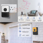 D30 Wireless Voice Intercom Doorbell Volume Adjustable Two Way Talk Door Bell