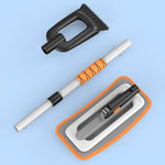 Car Snow Brush Ice Scraper 3 in 1 Extendable Aluminum Alloy Winter Snow Removal Tool
