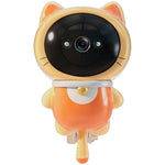 Robot Cat WiFi Babyvaktkamera Väggmonterad Tvåvägs Audiokamera med 32G TF-kort
