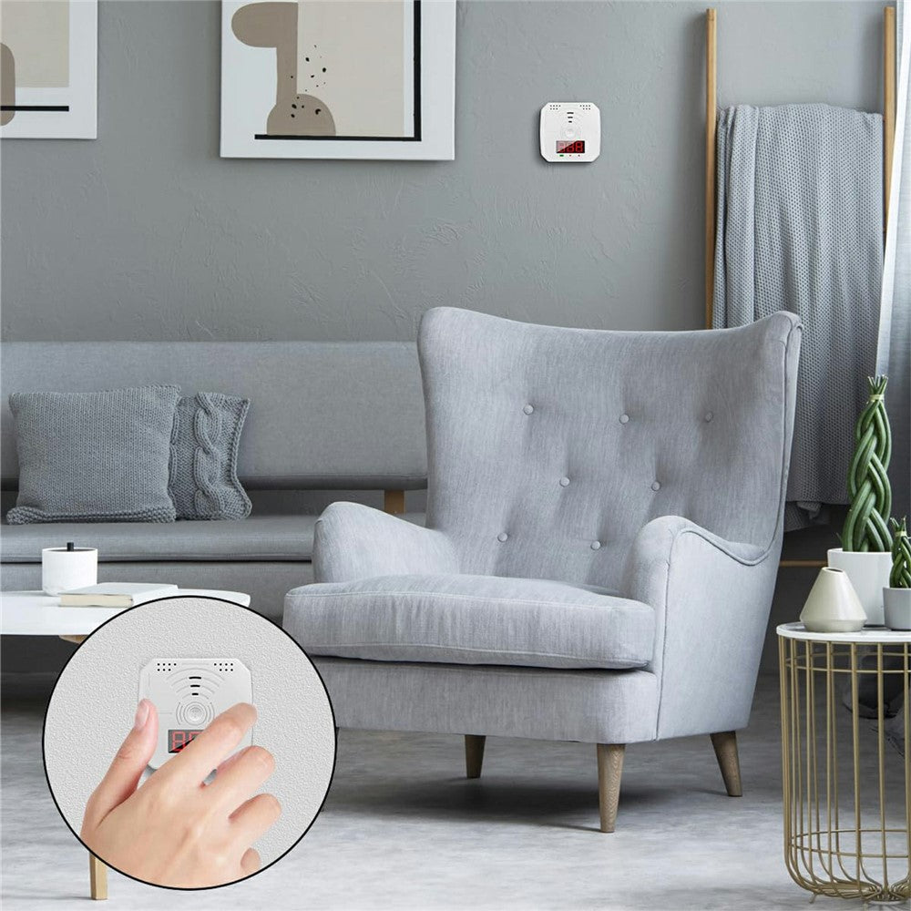 Portable CO Detector Carbon Monoxide Alarm 85dB Alert Digital Display Travel RV Camping Home Use