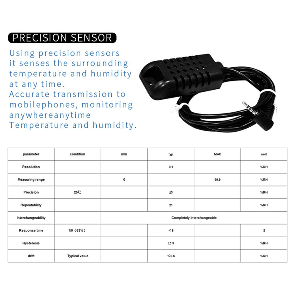 WiFi-controller, temperatur- og fugtighedssensor, smart fjernbetjening, timing-afbryder, stikdåse
