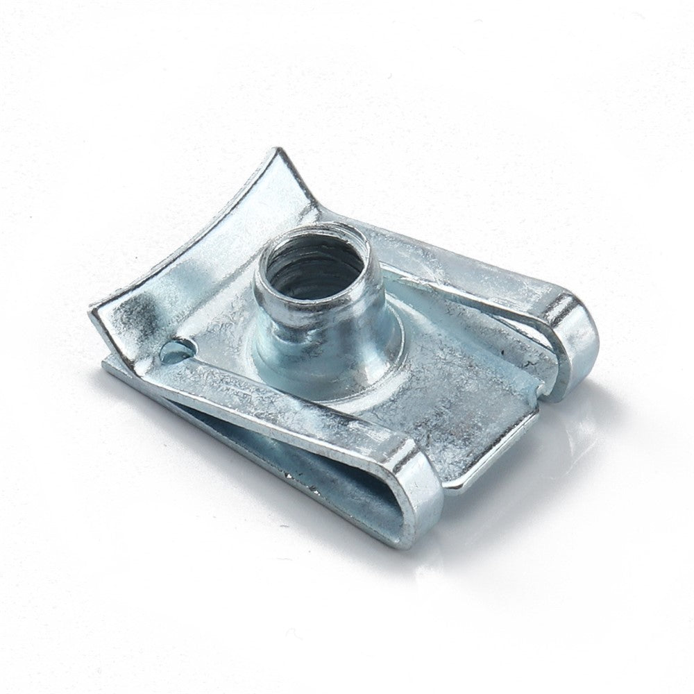 80 STK. Biler Motorcykler Clipsmøtrikker M4 M5 M6 M8 U-clips Udskiftningsskruebasisholdere