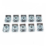 80 STK. Biler Motorcykler Clipsmøtrikker M4 M5 M6 M8 U-clips Udskiftningsskruebasisholdere