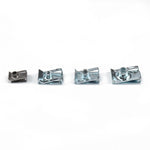 80 STK. Biler Motorcykler Clipsmøtrikker M4 M5 M6 M8 U-clips Udskiftningsskruebasisholdere