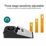 Hotel Travel Home Use Door Stop Alarm Anti Theft Protection Portable Security Device