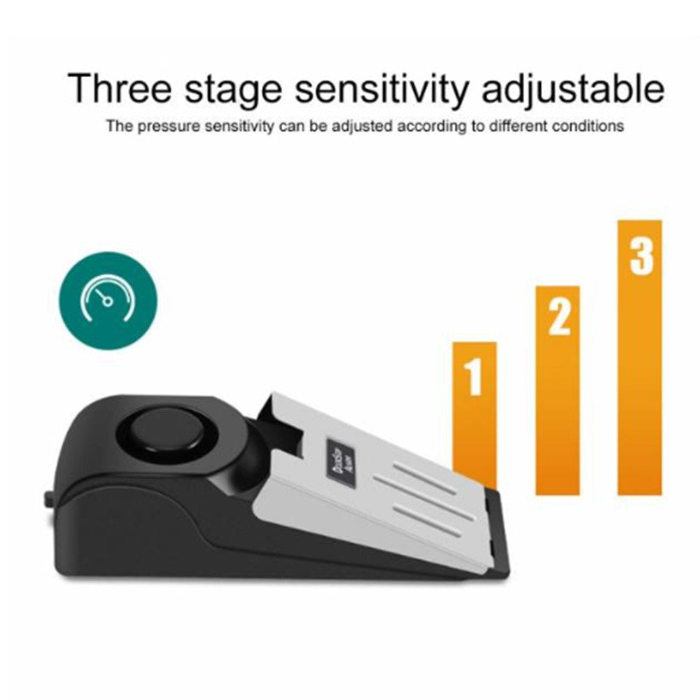 Hotel Travel Home Use Door Stop Alarm Anti Theft Protection Portable Security Device