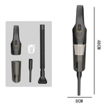 7.4V Handheld Vacuum Cleaner Multifunctional Cordless Powerful Suction Dust Blower for Car Home