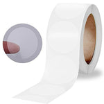 500Pcs / Roll 3cm Diameter 5C Thickness Transparent Stickers Round Self Adhesive Labels for Envelopes Gifts