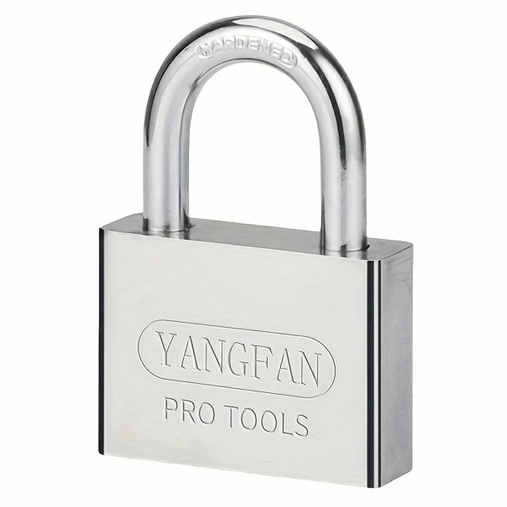 YANGFAN Anti Theft Padlock 50mm Short Shackle Waterproof Rust-Resistant Security Lock with 3 Keys for Home
