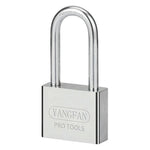YANGFAN Waterproof Padlock 50mm Long Shackle Rustproof Security Lock with 3 Keys for Home  /  Outdoor Protection