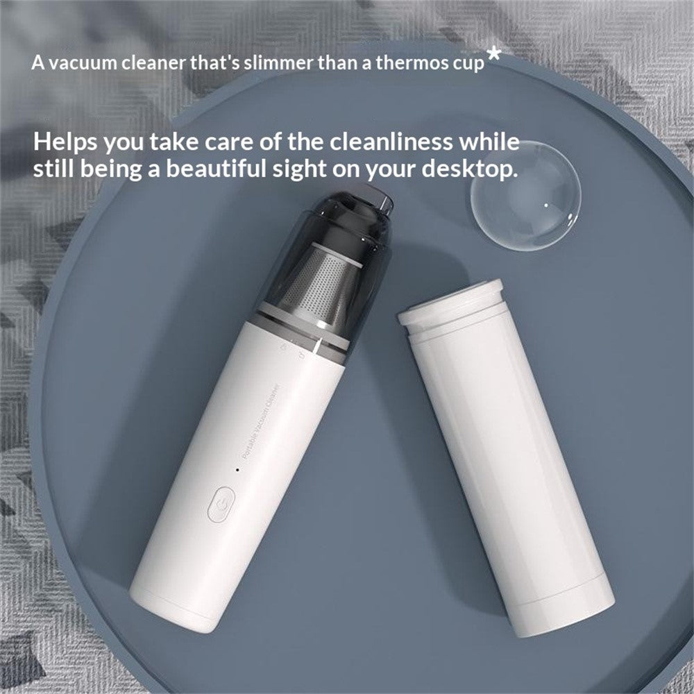 SY01-Q8 Portable Handheld Vacuum Cleaner 50W Cordless Powerful Suction Dust Blower for Car Home Use