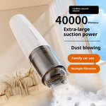 SY01-Q8 Portable Handheld Vacuum Cleaner 50W Cordless Powerful Suction Dust Blower for Car Home Use