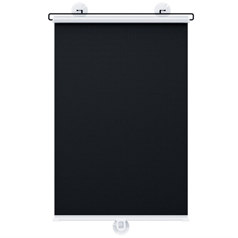 ST-5022 68x125cm solskydd för bilfönster automatiskt infällbart sugkoppsgardin för bilsovrum