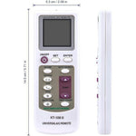 KT-109II Universal Air Conditioner Remote Control LCD Display Auto Search Replacement Controller