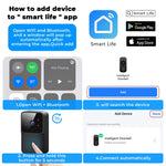 ML005 Tuya Wireless Smart WiFi Doorbell HD Camera USB Home Phone Remote Video Intercom Monitor
