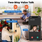 ML005 Tuya Wireless Smart WiFi Doorbell HD Camera USB Home Phone Remote Video Intercom Monitor