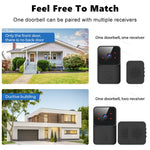 ML005 Tuya Wireless Smart WiFi Doorbell HD Camera USB Home Phone Remote Video Intercom Monitor