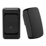 WHM07 Wireless Doorbell Set Receiver + Transmitter Electronic Remote Door Bell, US Plug