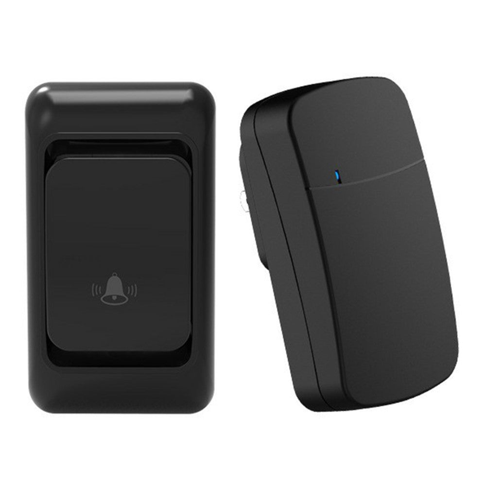 WHM07 Wireless Doorbell Set Receiver + Transmitter Electronic Remote Door Bell, US Plug