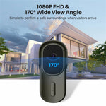 WF001 Tuya WiFi 1080P HD Smart Video Wireless Doorbell with Ding-Dong