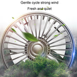 F4206 3 Gears Adjustable Sucker Car Fan 360 Degree Rotatable Double Head Air Fan