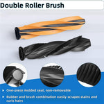 1 Pair For Dreame X50 Ultra / L50 Ultra / L40s Pro Ultra / X50 Master Vacuum Cleaner Roller Brush Set Deep Cleaning Replacement Parts