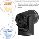 12V Car Heater Windshield Defrosting Defogging 360-Degree Rotating Vehicle Interior Heating Fan