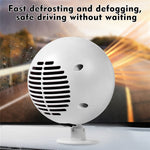 F-138 Creative Planet Design 24V Car Truck Heating Fan Vehicle Windshield Defrosting Defogging Heater