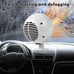 F-138 Creative Planet Design 24V Car Truck Heating Fan Vehicle Windshield Defrosting Defogging Heater