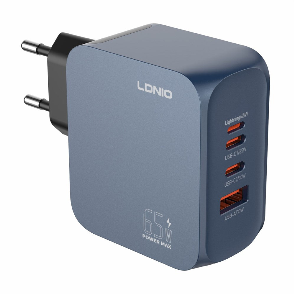 LDNIO Q7 65W GaN Charger 4-Port Smart Distribution Laptop iPhone Android Fast Charging Station
