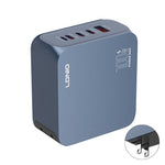LDNIO Q8 100W 5-Port Fast Charging Station USB-C iP (5-14) USB-A GaN Charger for Laptop Tablet Phone
