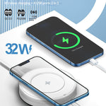 LDNIO AW003 Desktop Wireless Charger with LED Night Light 32W 4 USB Ports PD 30W QC3.0 18W Fast Charging Station