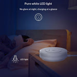 LDNIO AW003 Desktop Wireless Charger with LED Night Light 32W 4 USB Ports PD 30W QC3.0 18W Fast Charging Station