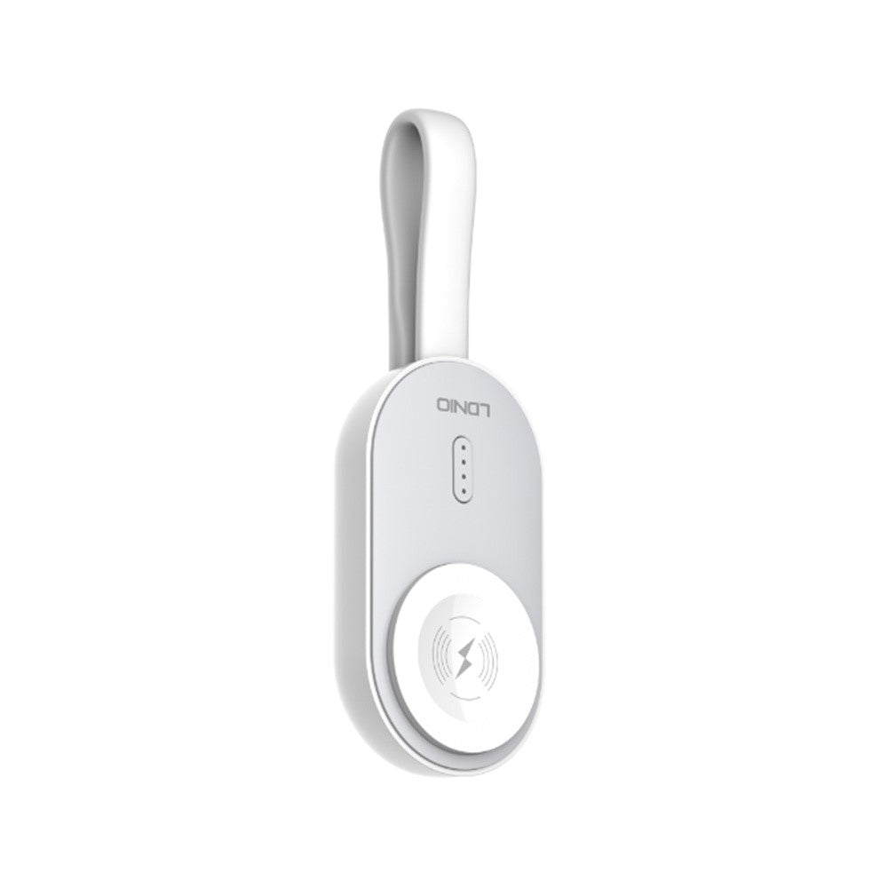 LDNIO AW005 15 W trådløs oplader til Apple Watch Ultra / SE / S1-S9, 1200 mAh magnetisk powerbank-design, ladestation