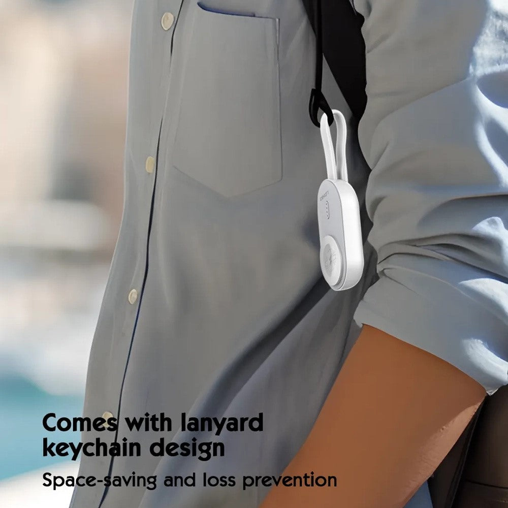 LDNIO AW005 15 W trådløs oplader til Apple Watch Ultra / SE / S1-S9, 1200 mAh magnetisk powerbank-design, ladestation