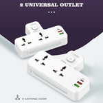 LDNIO SC2311 20W Fast Charging Power Strip 2 AC Outlets 3 USB Ports Wall Plug Power Socket with LED Night Light