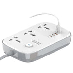 LDNIO SC3416 65W GaN Fast Charging Power Strip 3 AC Outlets 4 USB Ports Desktop Multi Device Charger Power Socket