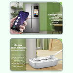 LDNIO SEW3452 WiFi Smart Power Strip 30W PD Hurtigopladning 3 EU-stik AC-udtag 4 USB-porte Fjernstyret Stikdåse
