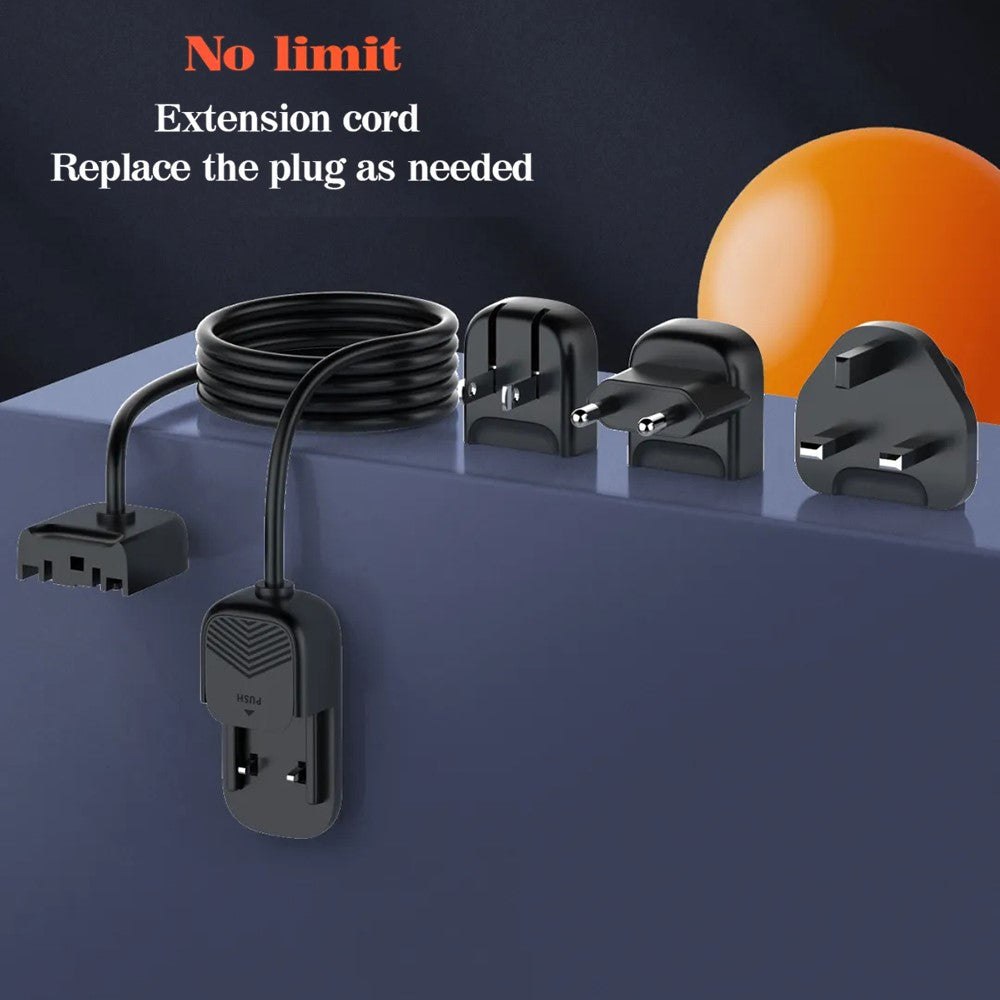 LDNIO A6140C 140W GaN Charger Digital Display  6 USB Ports Fast Charging Station with 3Pcs Replaceable Plugs for Laptop Phone