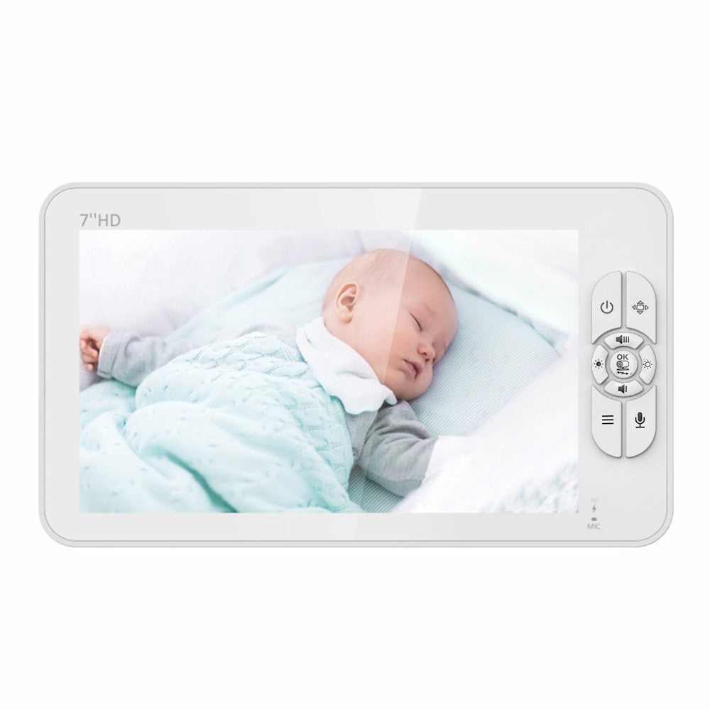 SM70PTZ 7-tums trådlös digital babyvakt nattseende temperaturövervakning tvåvägssamtal säkerhetskamera