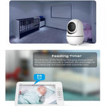 SM70PTZ 7-tums trådlös digital babyvakt nattseende temperaturövervakning tvåvägssamtal säkerhetskamera