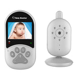 660 2,4-tommers skærm, trådløs babyalarm med nattesyn, video, tovejslyd og temperaturvisning